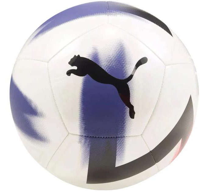 М'яч футбольний Puma CAGE ball білий, чорний, фіолетовий Уні 5 084346-01