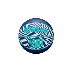 М'яч баскетбольний Wilson NBA DRV PLUS DAZZLE CAMO BSKT INDIGO size 6 (WZ3016102XB6 6)