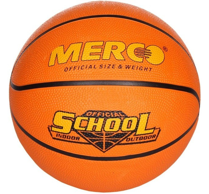 М'яч баскетбольний Merco School basketball ball, No. 6 ID36945 М'яч баскетбольний Merco School basketball ball, No. 6 ID36945