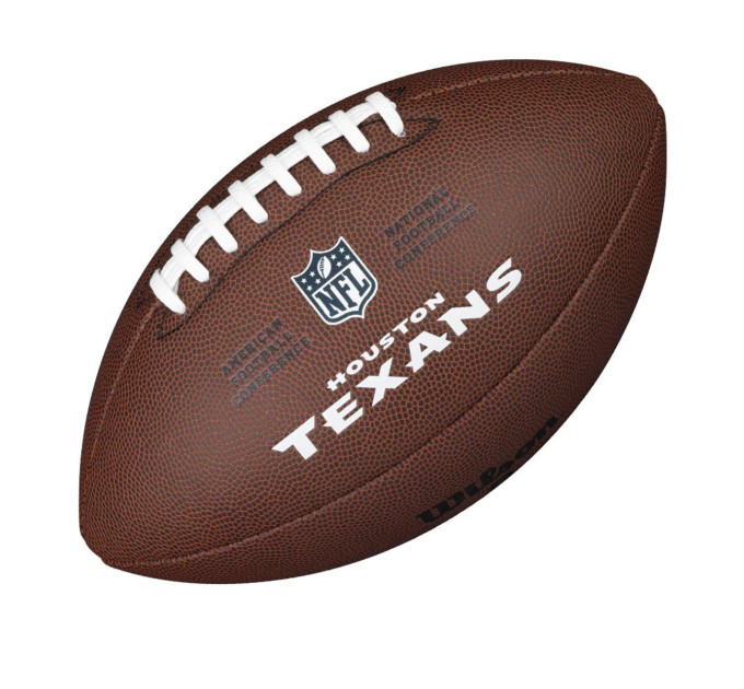 М'яч для американського футболу Wilson NFL LICENSED BALL HU Коричневий 5 (WTF1748XBHU 5)
