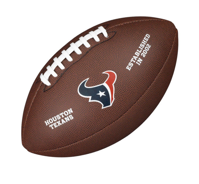 М'яч для американського футболу Wilson NFL LICENSED BALL HU Коричневий 5 (WTF1748XBHU 5)