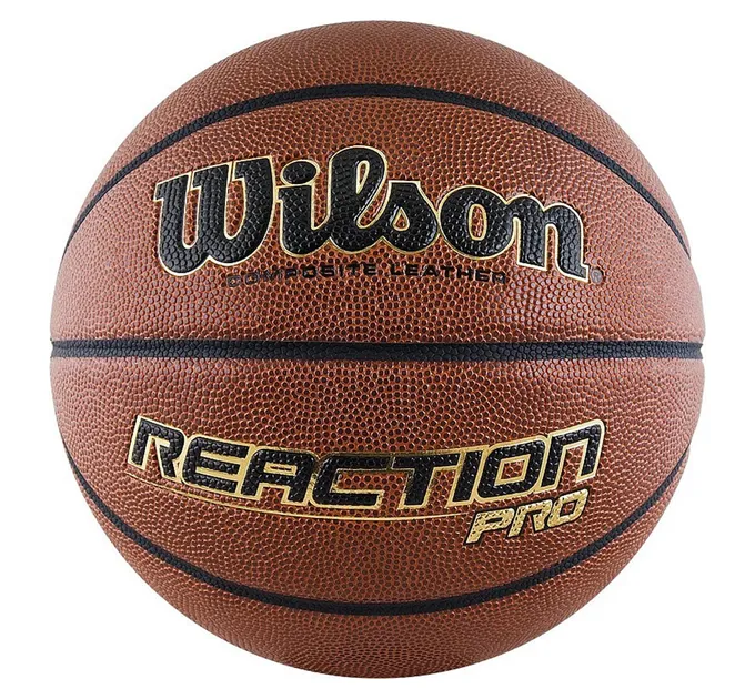 М'яч баскетбольний Wilson REACTION Pro 275 size 5 Коричневий (WTB10139XB05 5)