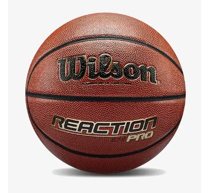 М'яч баскетбольний Wilson REACTION Pro 275 size 5 Коричневий (WTB10139XB05 5)