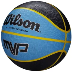 М'яч баскетбольний Wilson MVP 275 black/blue size 5 (WTB9017XB05 5)
