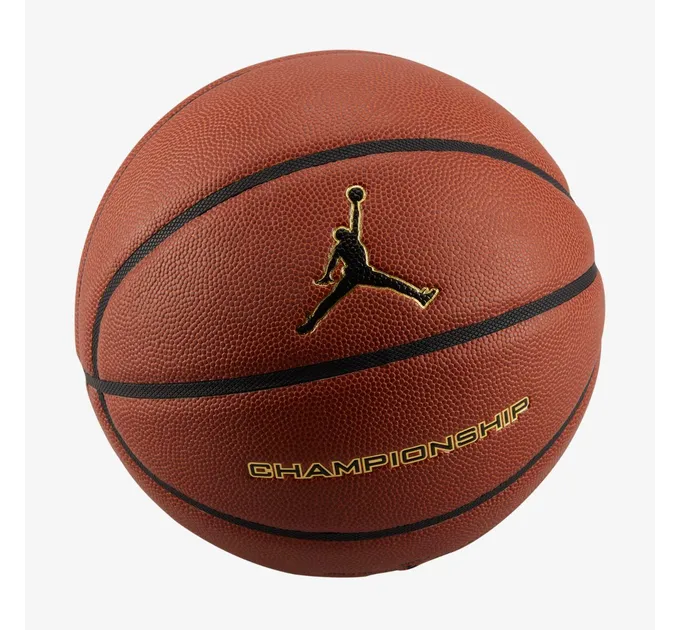 М'яч баскетбольний JORDAN CHAMPIONSHIP 8P DEFLATED AMBER/BK/METALLIC GOLD/Bk size 7 (J.100.9917.891.07 7)