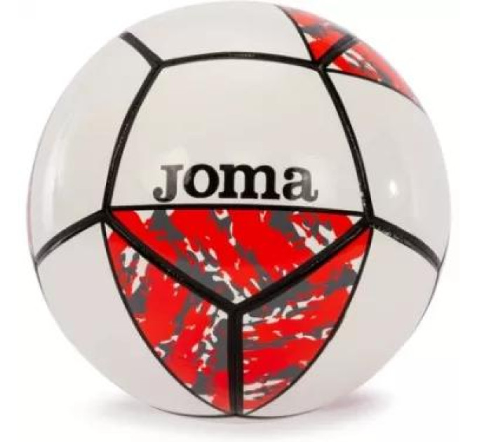 М'яч футбольний Joma CHALLENGE II Білий Червоний 4 (400851.206 4)