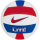 М'яч волейбольний Nike ALL COURT LITE VOLLEYBALL DEFLATED WHITE/UNIVERSITY RED/GAME ROYAL/UN size 5 N.100.9071.124.05