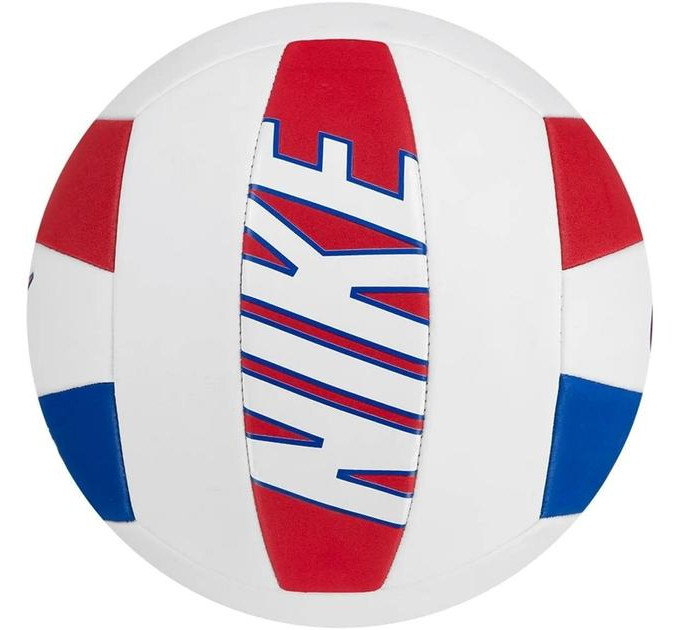 М'яч волейбольний Nike ALL COURT LITE VOLLEYBALL DEFLATED WHITE/UNIVERSITY RED/GAME ROYAL/UN size 5 N.100.9071.124.05