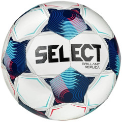 М'яч футбольний Select BRILLANT REPLICA v25 білий, синій Уні 4 099480-002 4