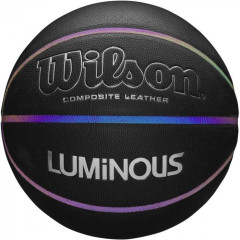 М'яч баскетбольний Wilson LUMINOUS BSKT IRIDESCENT black size 7 WTB2027XB07
