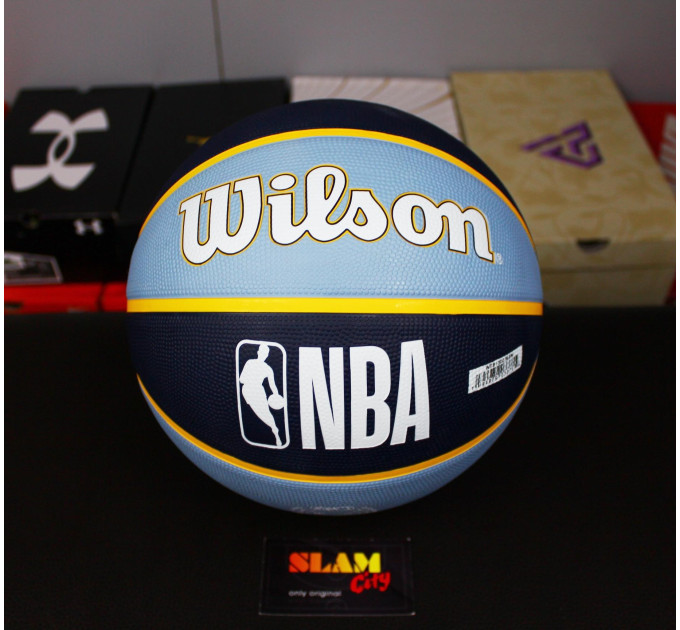 М'яч баскетбольний Wilson NBA TEAM Tribute BSKT MEM GRIZZLIES size 7 (WTB1300XBMEM 7)
