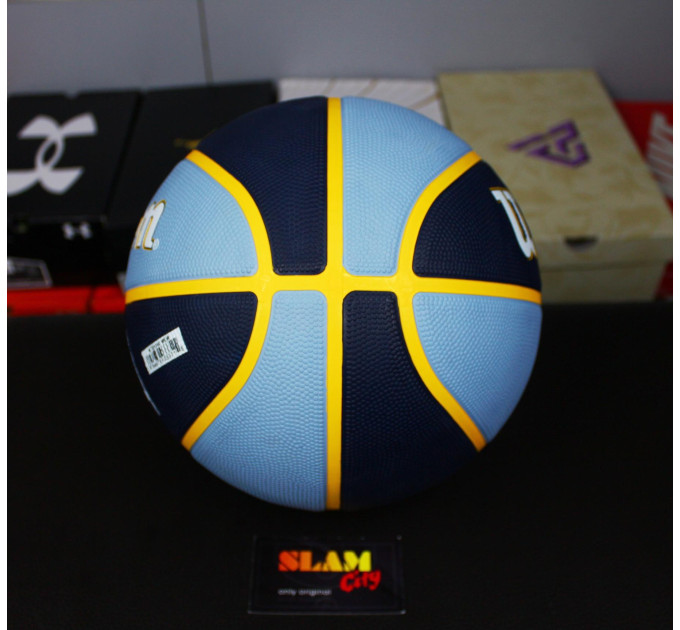 М'яч баскетбольний Wilson NBA TEAM Tribute BSKT MEM GRIZZLIES size 7 (WTB1300XBMEM 7)