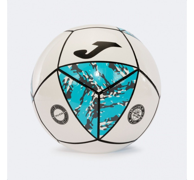 М'яч футбольний Joma CHALLENGE II біло-бірюзовий Уні 5 400851.216