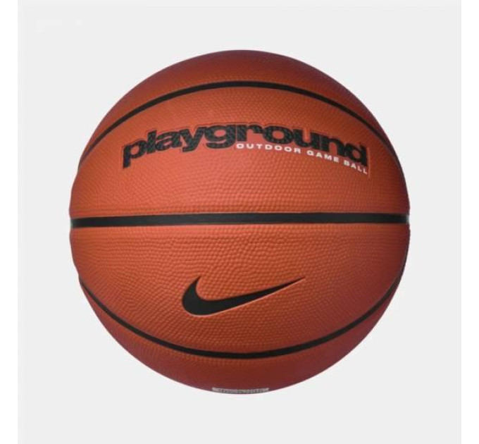 М'яч баскетбольний Nike EVERYDAY PLAYGROUND 8P GRAPHIC DEFLATED AMBER/BLACK/BLACK/WHITE size 7 (N.100.4371.810.07 7)