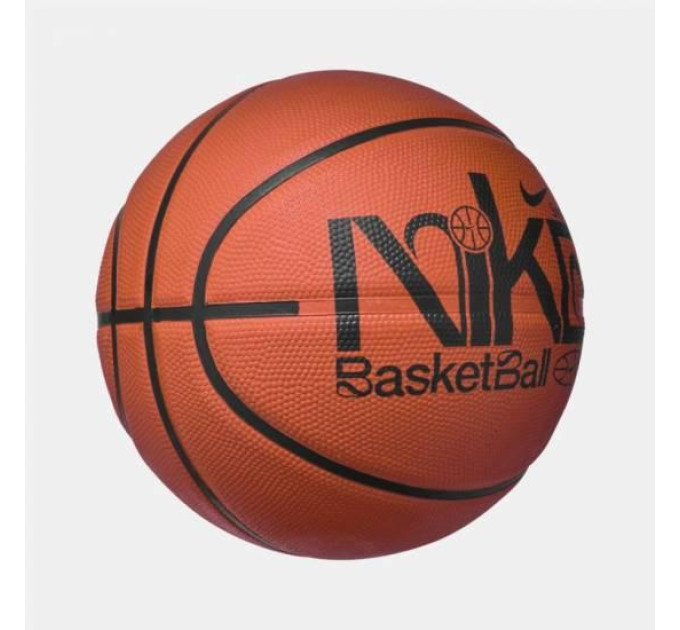 М'яч баскетбольний Nike EVERYDAY PLAYGROUND 8P GRAPHIC DEFLATED AMBER/BLACK/BLACK/WHITE size 7 (N.100.4371.810.07 7)