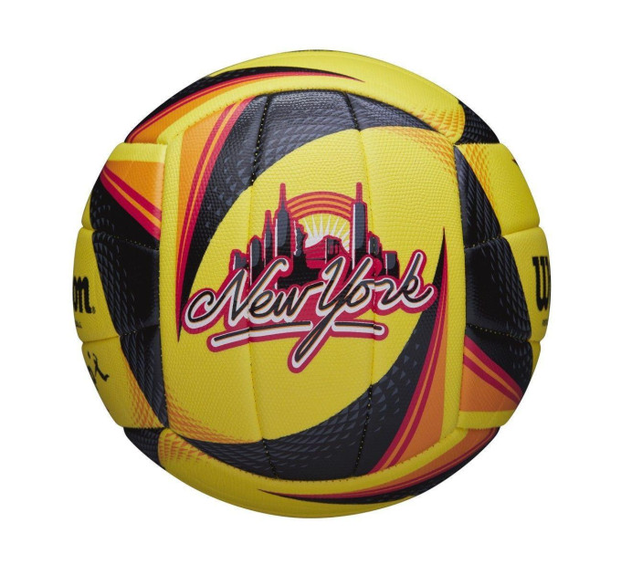 М'яч волейбольний Wilson OPTX AVP REPLICA YELLOW/BK/RD 5 (WTH01020XB 5)