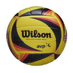 М'яч волейбольний Wilson OPTX AVP REPLICA YELLOW/BK/RD 5 (WTH01020XB 5)