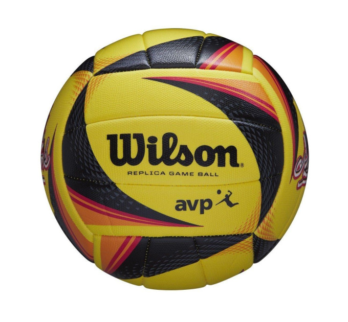 М'яч волейбольний Wilson OPTX AVP REPLICA YELLOW/BK/RD 5 (WTH01020XB 5)