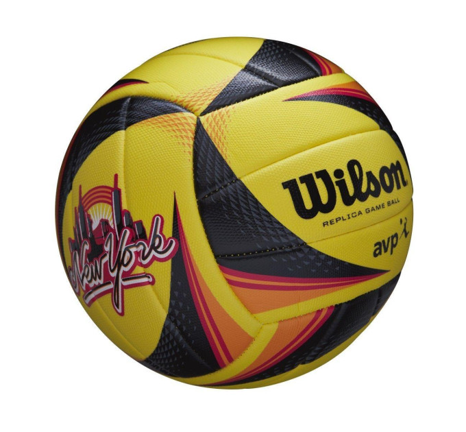 М'яч волейбольний Wilson OPTX AVP REPLICA YELLOW/BK/RD 5 (WTH01020XB 5)