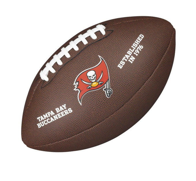 М'яч для американського футболу Wilson NFL LICENSED FOOTBALL TB Коричневий 5 (WTF1748XBHU 5)
