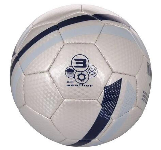 М'яч футбольний Merco Double Tone soccer ball, No. 4 Білий (ID66241 4)