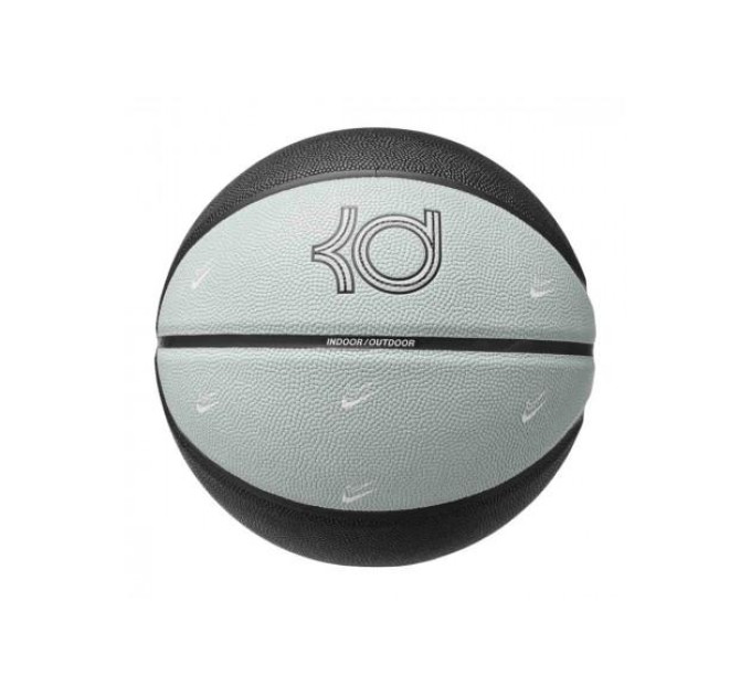 М'яч баскетбольний Nike ALL COURT 8P K DURANT DEFLATED WOLF GREY/BLACK/BLACK/PHOTON DUST size 7 N.100.7111.084.07 7