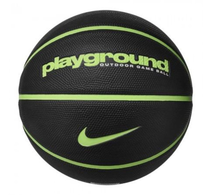 М'яч баскетбольний NIKE EVERYDAY PLAYGROUND 8P GRAPHIC DEFLATED BLACK/LIME BLAST/LIME BLAST size 5 (N.100.4371.060.05 5)