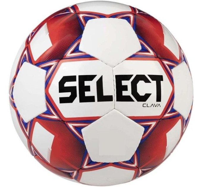 М'яч футбольний Select FB CLAVA білий Уні 5 385414-198 5