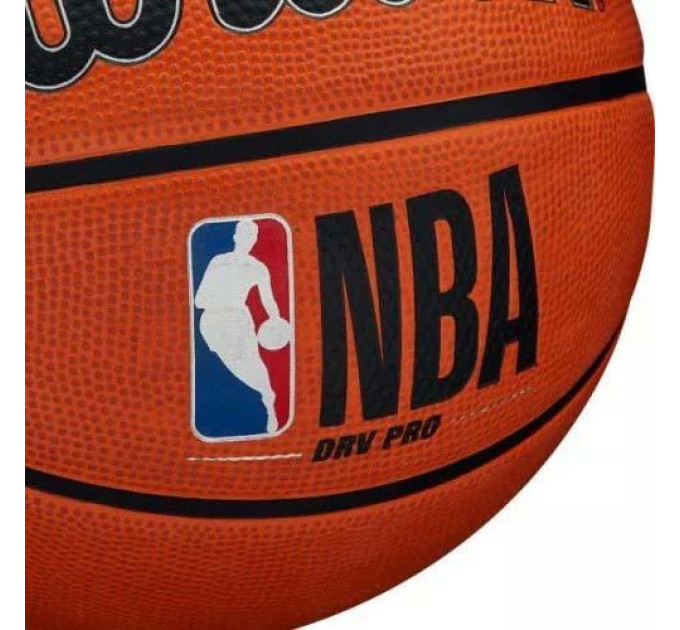 М'яч баскетбольний Wilson NBA DRV PRO BSKT Помаранчевий size 6 (WTB9100XB06 6)