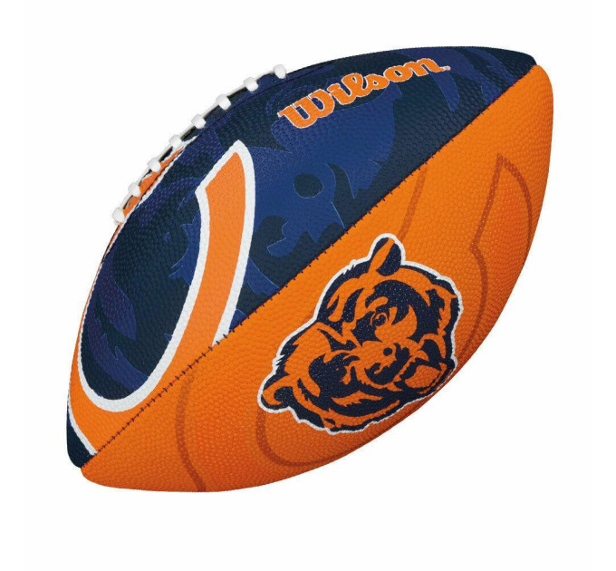 М'яч для американського футболу Wilson NFL JR THROWBACK FB 32 TEAM LOGO FB CH Різнокольоровий (WTF1534XBCH)