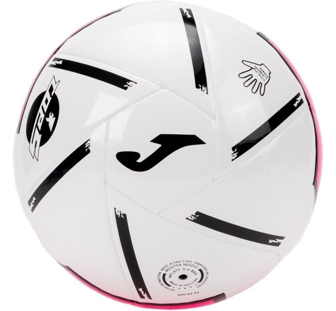 М'яч футзальний Joma TOP 5 PENTAFORCE Білий Рожевий 4 (S441800B0101 4)