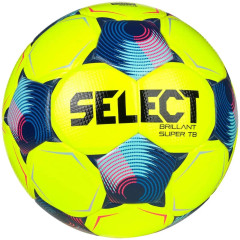 М'яч футбольний Select BRILLANT SUPER FIFA TB v25 жовтий, синій Уні 5 361500-552