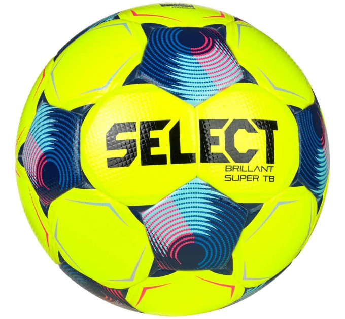 М'яч футбольний Select BRILLANT SUPER FIFA TB v25 жовтий, синій Уні 5 361500-552 М'яч футбольний Select BRILLANT SUPER FIFA TB v25 жовтий, синій Уні 5 361500-552