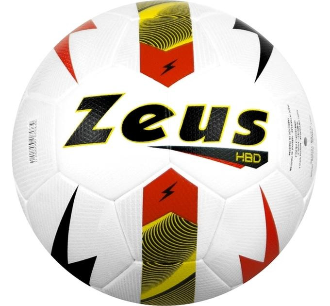 М'яч футбольний Zeus PALLONE HBD білий, червоний Уні 5 Z01809 М'яч футбольний Zeus PALLONE HBD білий, червоний Уні 5 Z01809