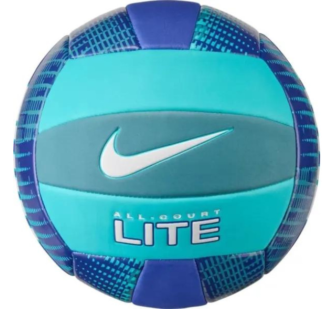 М'яч волейбольний Nike ALL COURT LITE VOLLEYBALL DEFLATED блакитний Універсальний 5 N.100.9071.070.05