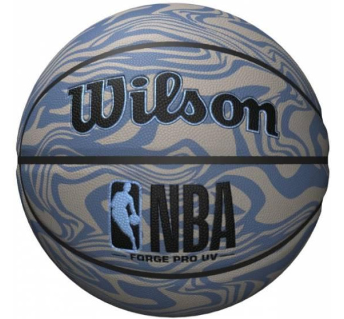 М'яч баскетбольний Wilson NBA FORGE PRO UV BSKT Білий size 7 (WZ2010801XB7 7)