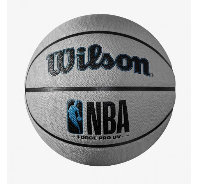 М'яч баскетбольний Wilson NBA FORGE PRO UV BSKT Білий size 7 (WZ2010801XB7 7)