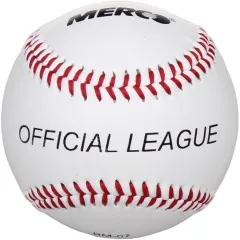 Бейсбольний м'яч Merco BM-07 baseball ball, 9" Білий (ID32932 9)