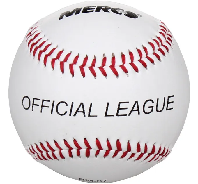 Бейсбольний м'яч Merco BM-07 baseball ball, 9" Білий (ID32932 9)