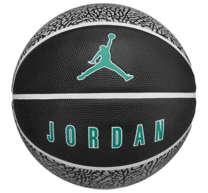 М'яч баскетбольний JORDAN PLAYGROUND 2.0 8P DEFLATED Сірий, Чорний 7 (J.100.8255.016.07 7)