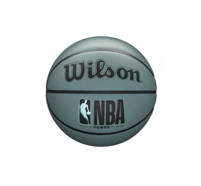 М'яч баскетбольний Wilson NBA FORGE BSKT BLUE grey size 6 WTB8203XB06