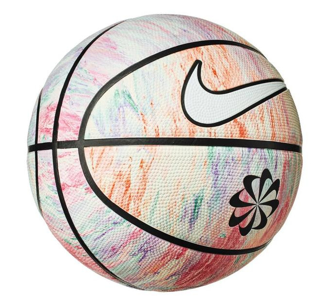 М'яч баскетбольний Nike EVERYDAY PLAYGROUND 8P NEXT NATURE DEFLATED MULTI/WHITE/BLACK/WHITE size 7 N.100.7037.944.07 7
