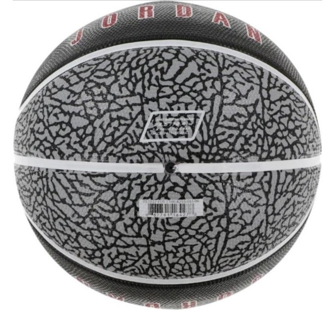 М'яч баскетбольний Nike JORDAN PLAYGROUND 2.0 8P DEFLATED BLACK size 7 J.100.8255.055.07