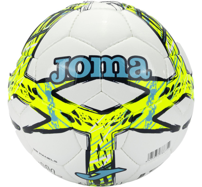 Футбольний М'яч Joma DALIII Білий, Салатовий 5 (401412.216 5) Футбольний М'яч Joma DALIII Білий, Салатовий 5 (401412.216 5)