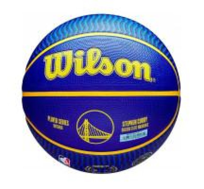 М'яч баскетбольний Wilson NBA PLAYER ICON OUTDOOR BSKT CURRY Синій 7 (WZ4006101XB7 7)