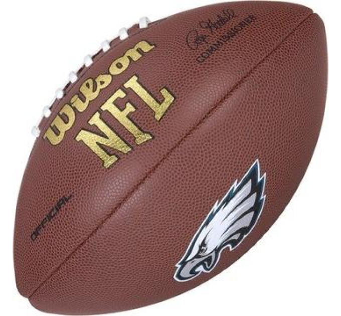 М'яч для американського футболу Wilson Wilson NFL LICENSED BALL PH Коричневий 5 (WTF1748XBPH 5)