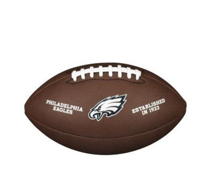 М'яч для американського футболу Wilson Wilson NFL LICENSED BALL PH Коричневий 5 (WTF1748XBPH 5)