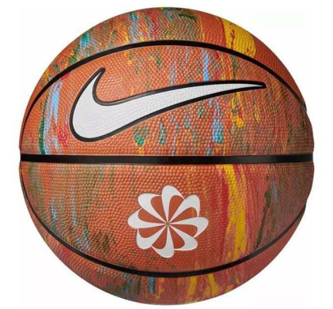 М'яч баскетбольний Nike Everyday Playground 8P Next Nature р. 7 Multi/Amber/Black/White (N.100.7037.987.07)