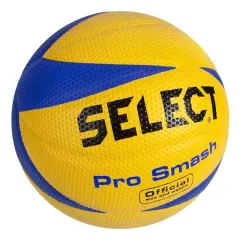 М'яч волейбольний Select Pro Smash Volley New Жовто-синій Уні 5 (214450-219)