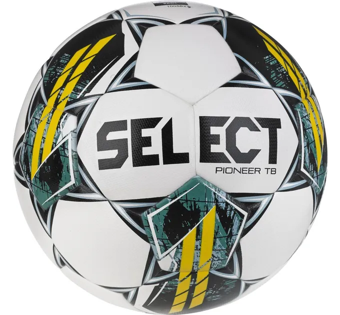 М'яч футбольний Select PIONEER TB FIFA v23 Білий Жовтий Уні 4 (086506-219 4)